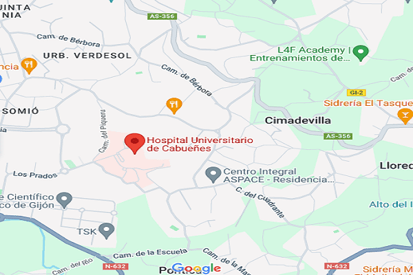 Cómo Llegar al Hospital Universitario de Cabueñes Asturias